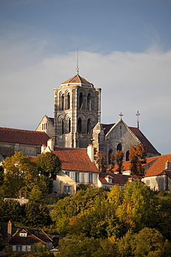 Vezelay Abbey, UNESCO World Heritage Site, Vezelay, Burgundy, France, Europe