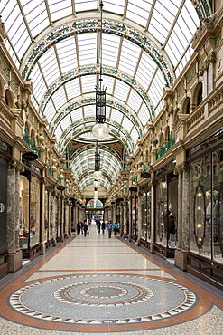 County Arcade, Leeds, West Yorkshire, Yorkshire, England, United Kingdom, Europe