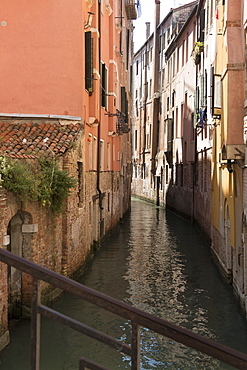 A small canal, Venice, UNESCO World Heritage Site, Veneto, Italy, Europe