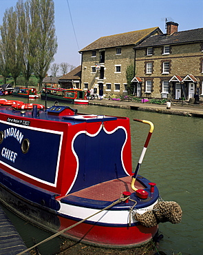 Waterways and Canal Museum, Stoke Bruerne, Northamptonshire, England, United Kingdom, Europe