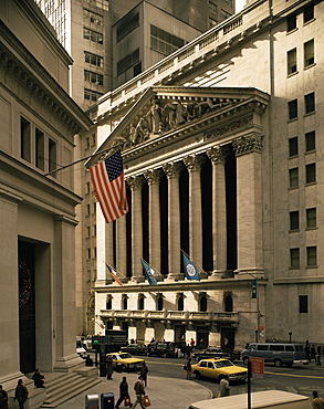 Stock Exchange, Wall Street, New York City, New York State, United States of America, North America