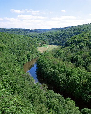 River Wye and the Forest of Dean, Gloucestershire, England, United Kingdom, Europe