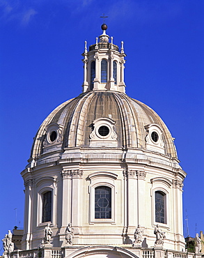 The dome at the Forum in Rome, Lazio, Italy, Europe