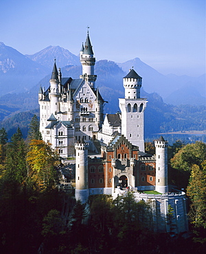 Neuschwanstein Castle, Fussen Bavaria, South Germany 