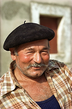 Portrait of a farmer, Bordeaux region, France, Europe