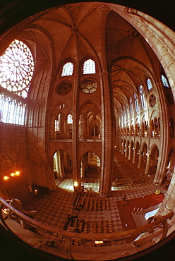 Interior, Notre Dame, Paris, France, Europe