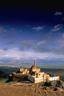 The Palace of Isak Pasa, begun in 1685, Dogubeyazit, Armenia, Anatolia, Turkey, Asia Minor, Asia