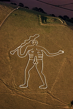 Giant, Cerne Abbas, Dorset, England, United Kingdom, Europe 