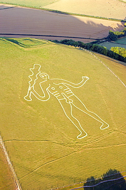 Cerne Abbas Giant, Dorset, England, UK 