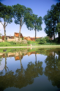 Dreamlike park, Lotz Haven, Odense, Denmark, Scandinavia, Europe