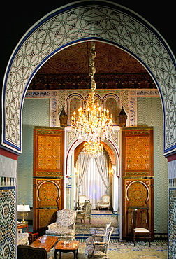 Palais Jamai Hotel, Fez (Fes), Morocco, North Africa, Africa