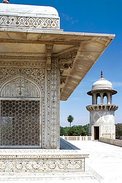 Itmad al Daula (Itimad-ud-Daulah), Agra, Uttar Pradesh state, India, Asia