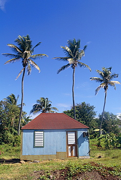 Small house, Nevis, Caribbean 