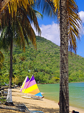 Reduit beach, Rodney Bay, St Lucia, Caribbean 