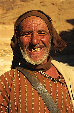 Portrait of Berber shepherd, Morocco, North Africa, Africa, Africa