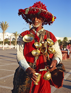 Water seller, Agadir, Morocco, North Africa, Africa