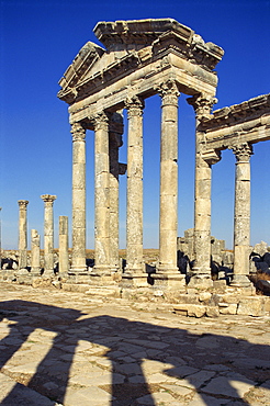 Cardo, Apamea, Syria, Middle East