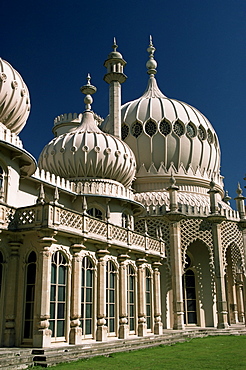 Royal Pavilion, built by the Prince Regent, later King George IV, Brighton, Sussex, England, United Kingdom, Europe