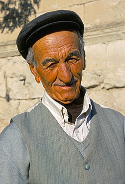 Portrait of an old man, Cappadocia, Anatolia, Turkey, Asia Minor, Asia