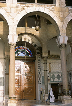 Umayyad (Omayyad) mosque, UNESCO World Heritage Site, Damascus, Syria, Middle East