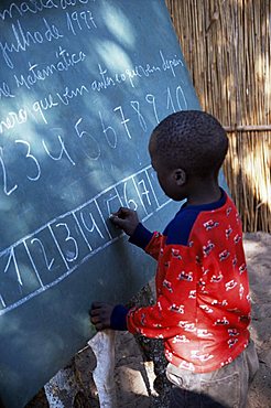 Village school, Mozambique, Africa