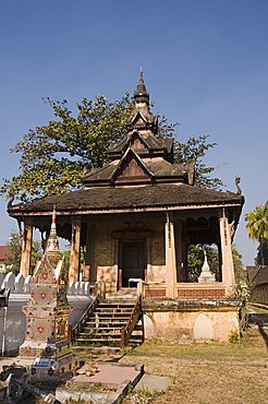 Wat Si Saket, Vientiane, Laos, Indochina, Southeast Asia, Asia