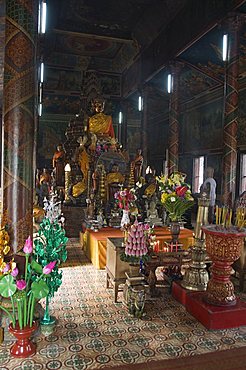 Wat Phnom, Phnom Penh, Cambodia, Indochina, Southeast Asia, Asia