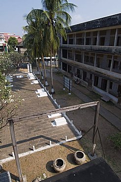 The Genocide Museum, a former school that Pol Pot used to torture, imprisonment and execution, Phnom Penh, Cambodia, Indochina, Southeast Asia, Asia