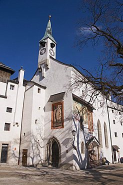 Church of St. George in the Hohensalzburg Fortress, Salzburg, Austria, Europe