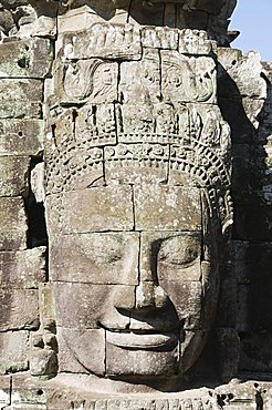 Bayon Temple, late 12th century, Buddhist, Angkor Thom, Angkor, UNESCO World Heritage Site, Siem Reap, Cambodia, Indochina, Southeast Asia, Asia