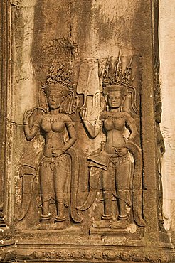 Angkor Wat temple, 12th century, Khmer, Angkor, UNESCO World Heritage Site, Siem Reap, Cambodia, Indochina, Southeast Asia, Asia