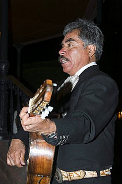 Mariachi Band, San Miguel de Allende, (San Miguel), Guanajuato State, Mexico, North America