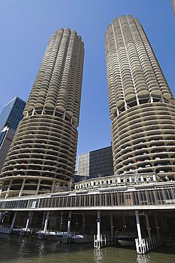 Marina Towers, Chicago, Illinois, United States of America, North America