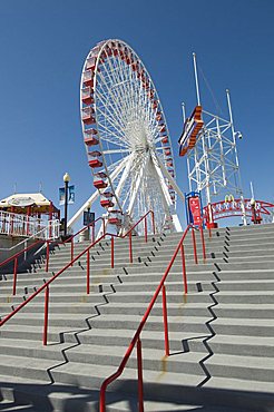 Ferris Wheel at Navy Pier, Chicago, Illinois, United States of America, North America