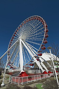 Ferris Wheel, Navy Park, Chicago, Illinois, United States of America, North America