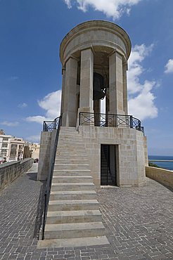 Bell tower near Fort St. Elmo, Valletta, Malta, Europe