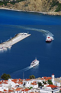 Skopelos Town, Skopelos, Sporades Islands, Greek Islands, Greece, Europe