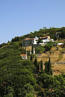 Monastery Prodromos, Skopelos, Sporades Islands, Greek Islands, Greece, Europe