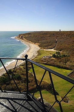 View from Montauk Point Lighthouse, Montauk, Long Island, New York State, United States of America, North America