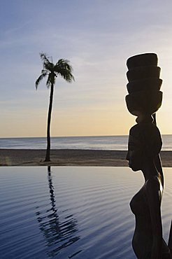 Swimmimg pool, Sine Saloum Delta, Senegal, West Africa, Africa