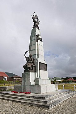 War Memorial, Port Stanley, Falkland Islands, South America