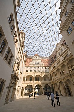 Inside the Court Palace, Dresden, Saxony, Germany, Europe