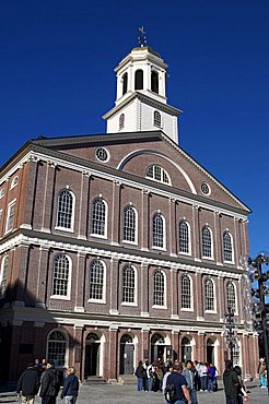 Faneuil Hall, Boston, Massachusetts, New England, United States of America, North America