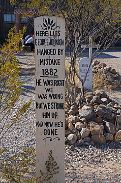 Boot Hill Cemetery, Tombstone, Arizona, United States of America, North America