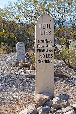 Boot Hill Cemetery, Tombstone, Arizona, United States of America, North America