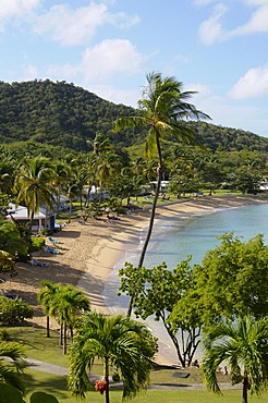 Hawksbill Beach, Hawksbill Hotel, Antigua, Leeward Islands, West Indies, Caribbean, Central America