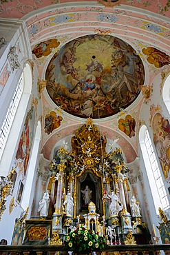 Church of St. Peter and Paul, Oberammergau, Bavaria, Germany, Europe