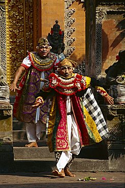 Barong dance, Bali, Indonesia, Southeast Asia, Asia