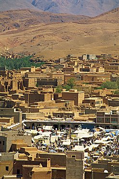 Market, Boulmane du Dades, Morocco, North Africa, Africa