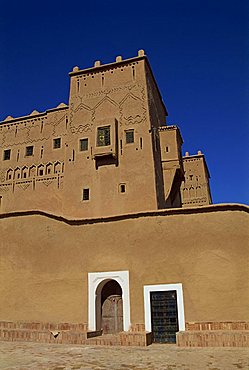 Exterior of the Taourirt Kasbah, Ouarzazate, Morocco, North Africa, Africa